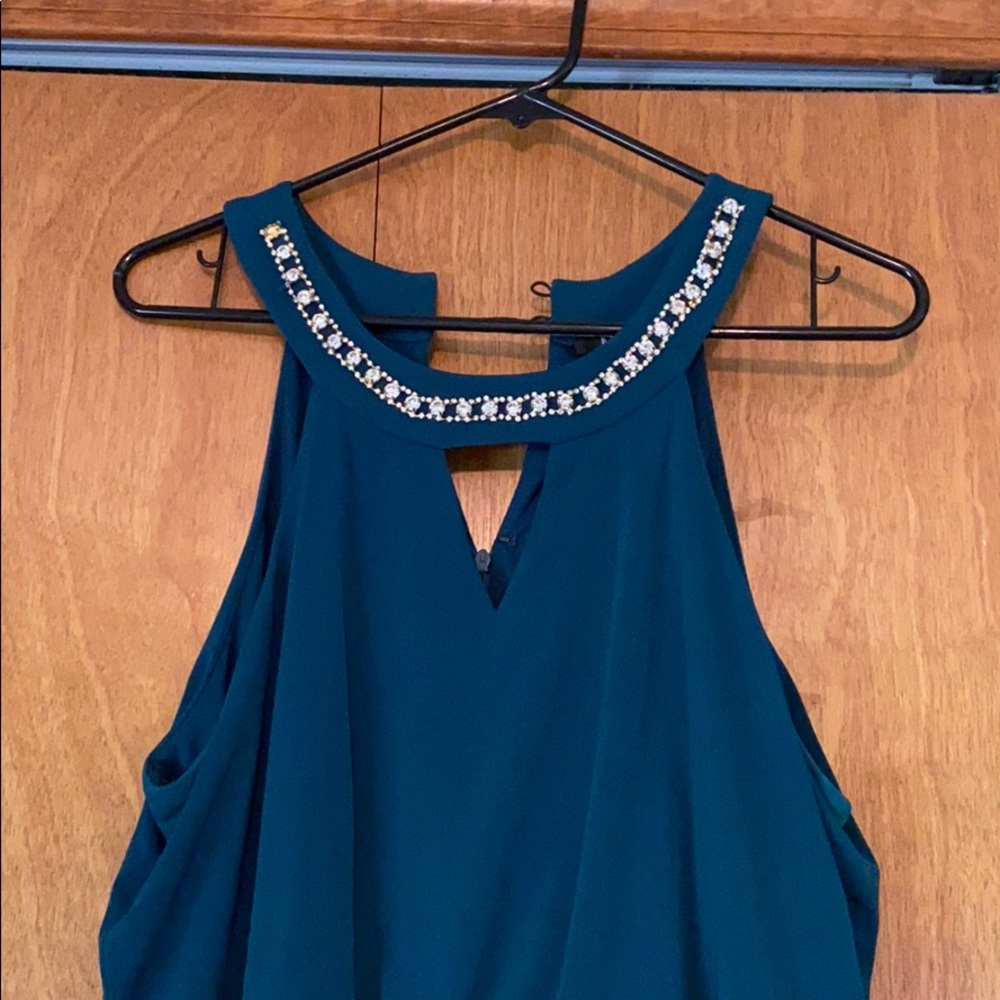 Green jumpsuit - Picture 3 of 5